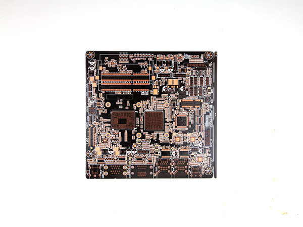 六层咖啡色通孔板